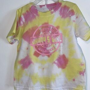 Garanimals Yellow and Pink Tie-Dye Kids T-Shirt